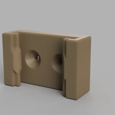 Giá treo pin Dewalt (Best Battery Mount) với 2 lỗ vít chắc chắn