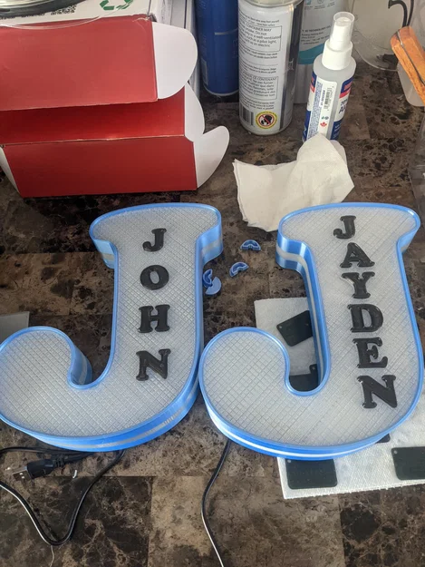 Chữ cái LED kích thước lớn - Image 2