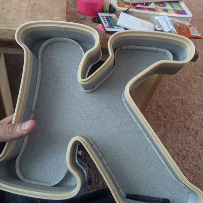 Chữ cái LED kích thước lớn