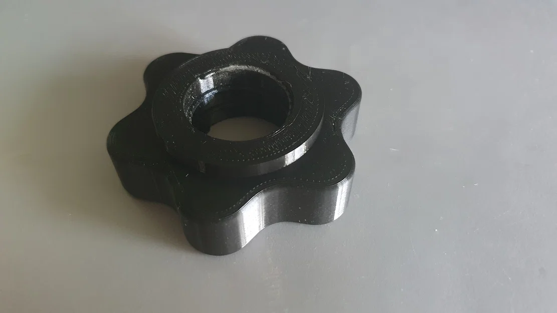 Ốc vặn tạ 28mm (Dumbbell Nut) - Bản bo tròn các cạnh - Remix - Image 1