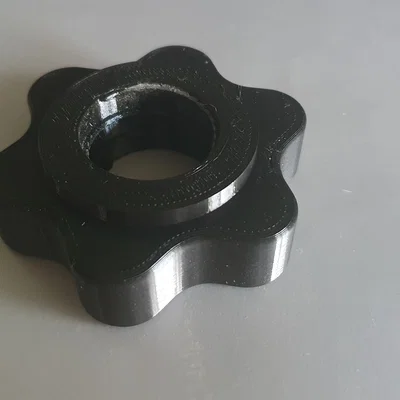 Ốc vặn tạ 28mm (Dumbbell Nut) - Bản bo tròn các cạnh - Remix