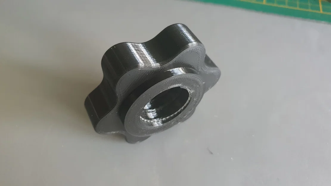 Ốc vặn tạ 28mm (Dumbbell Nut) - Bản bo tròn các cạnh - Remix - Image 2