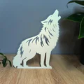 Mô hình trang trí Sói hú (Howling Wolf Decoration) - Thumbnail 3
