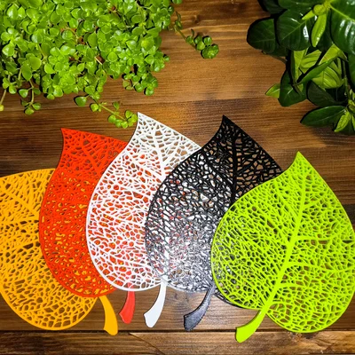Lá Đoạn (Linden Leaf) Thiết Kế Voronoi