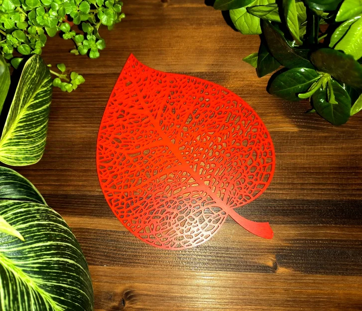 Lá Đoạn (Linden Leaf) Thiết Kế Voronoi - Image 6