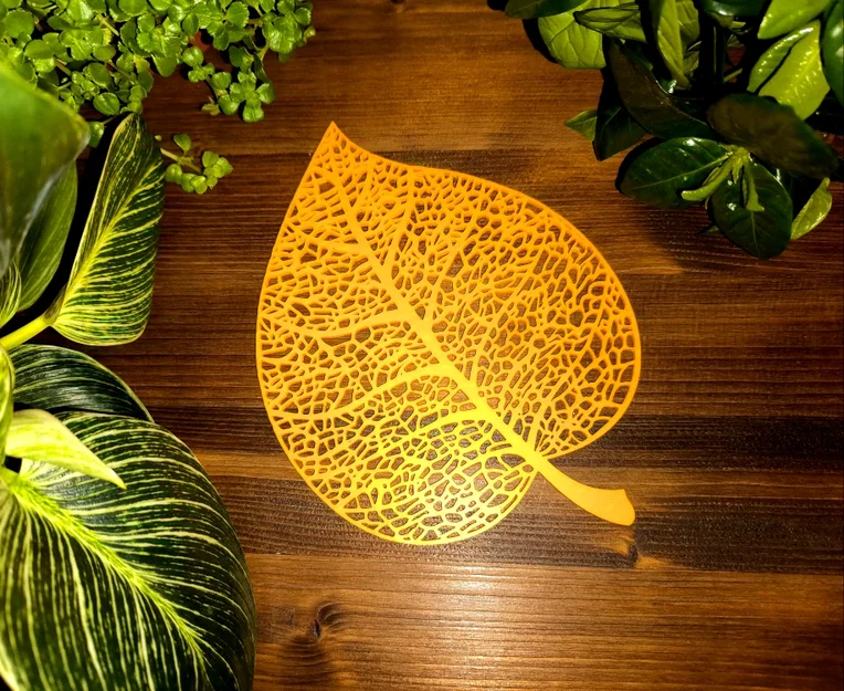 Lá Đoạn (Linden Leaf) Thiết Kế Voronoi - Image 8