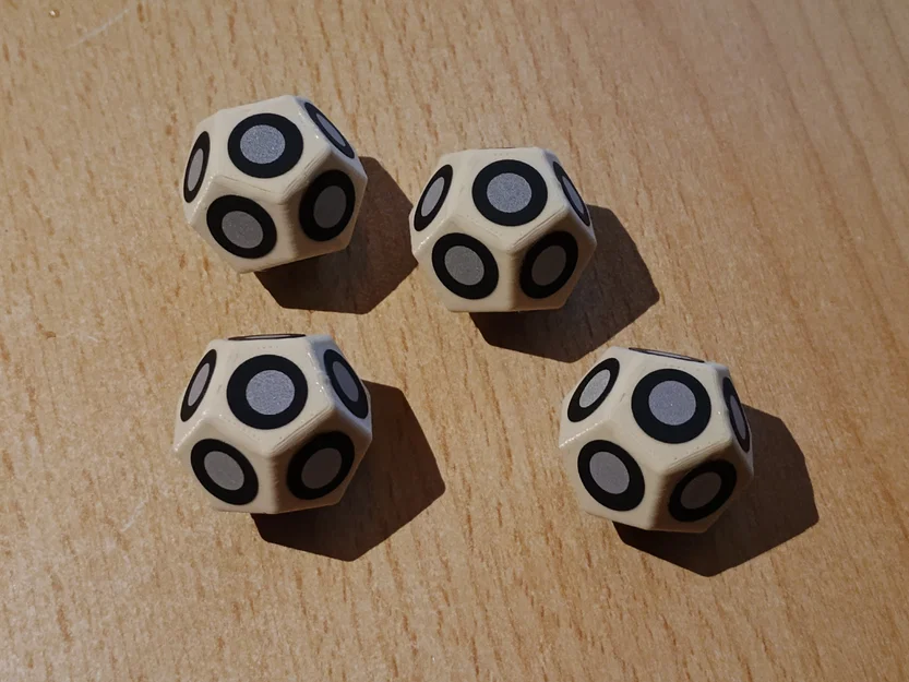 Đế giữ điểm đánh dấu (marker holder) 12 mặt cho quét 3D - Image 1