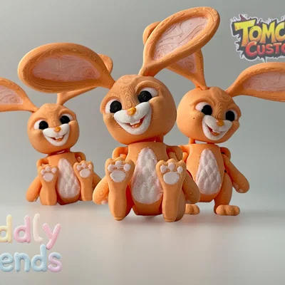 Cuddly Friends: Chú Thỏ Khớp Nối Đáng Yêu!