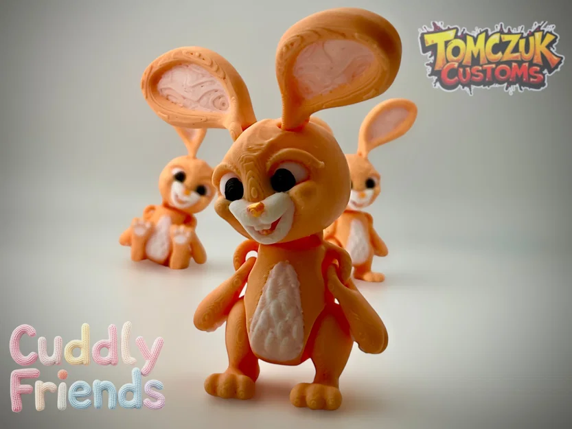 Cuddly Friends: Chú Thỏ Khớp Nối Đáng Yêu! - Image 2