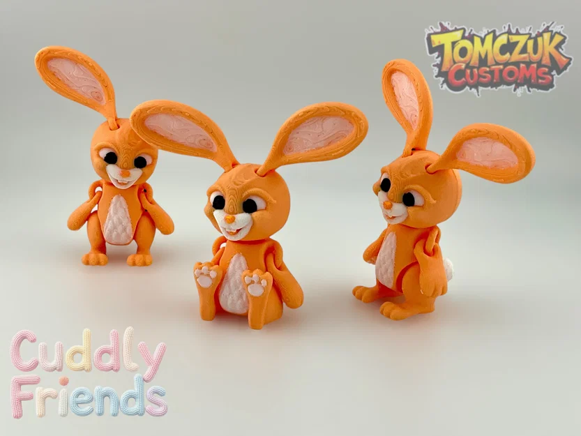 Cuddly Friends: Chú Thỏ Khớp Nối Đáng Yêu! - Image 5