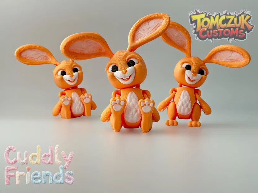 Cuddly Friends: Chú Thỏ Khớp Nối Đáng Yêu! - Image 7