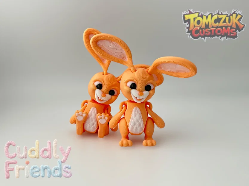 Cuddly Friends: Chú Thỏ Khớp Nối Đáng Yêu! - Image 9