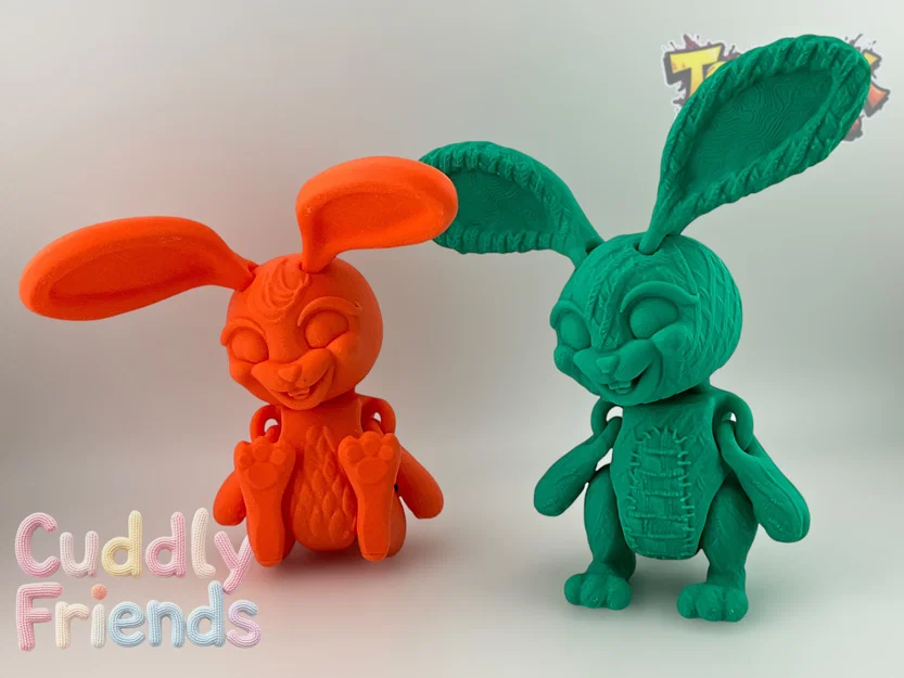 Cuddly Friends: Chú Thỏ Khớp Nối Đáng Yêu! - Image 11