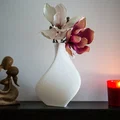 Bình hoa nghệ thuật in 3D: Thiết kế bất đối xứng hiện đại - Thumbnail 1