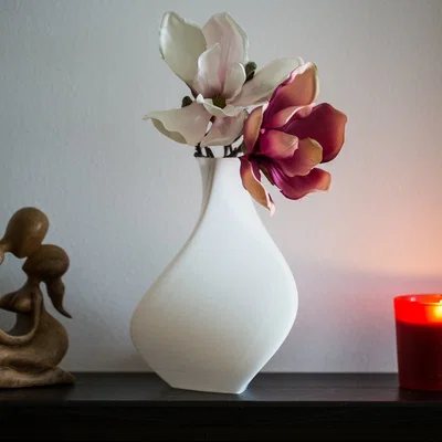 Bình hoa nghệ thuật in 3D: Thiết kế bất đối xứng hiện đại