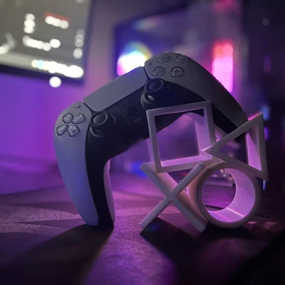 Giá đỡ tay cầm PS5 với biểu tượng PlayStation độc đáo