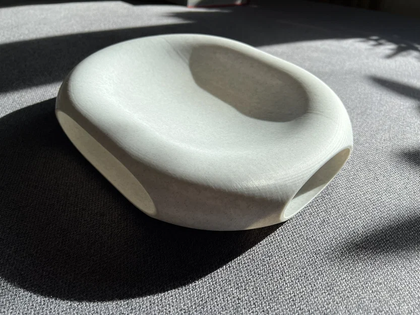 Mẫu in 3D tô rỗng nghệ thuật (Hollow Bowl) cho không gian hiện đại - Image 1