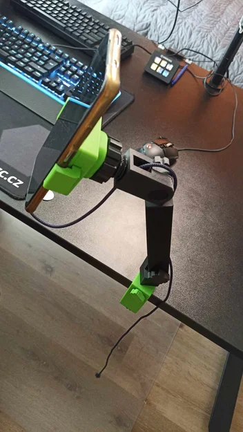 Giá đỡ điện thoại để bàn linh hoạt in 3D tiện lợi - Image 1