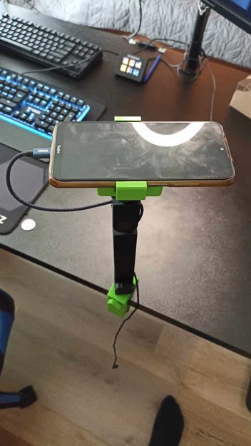 Giá đỡ điện thoại để bàn linh hoạt in 3D tiện lợi - Image 2