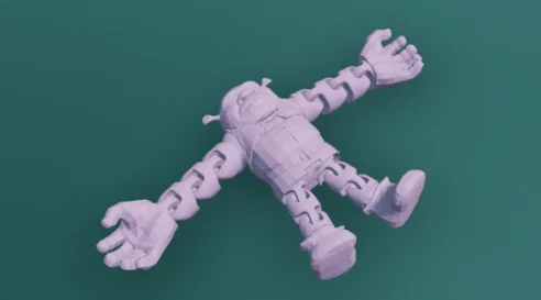 Mô hình Shrek cử động linh hoạt - Mẫu in 3D giải trí độc đáo - Image 1