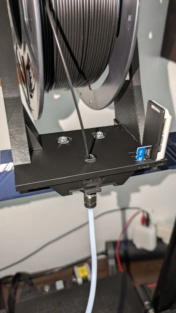 Giá đỡ cuộn nhựa và bộ lọc bụi cho Anycubic Kobra 2 Neo - Image 1