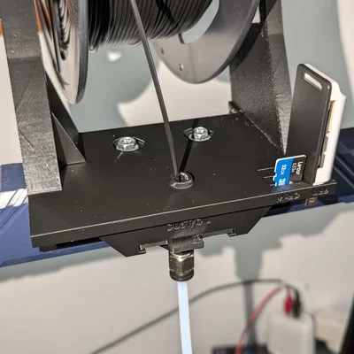 Giá đỡ cuộn nhựa và bộ lọc bụi cho Anycubic Kobra 2 Neo