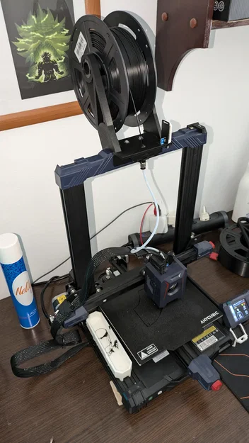 Giá đỡ cuộn nhựa và bộ lọc bụi cho Anycubic Kobra 2 Neo - Image 3