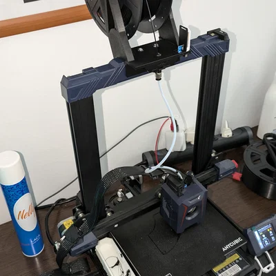 Giá đỡ cuộn nhựa và bộ lọc bụi cho Anycubic Kobra 2 Neo