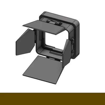 Bộ chắn sáng (Barn Doors) in 3D cho đèn Neewer RGB61