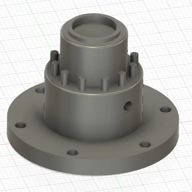 Cùm bánh xe (Radnabe) 6mm cho mô hình RC Bruder Fendt 1050 - Image 5