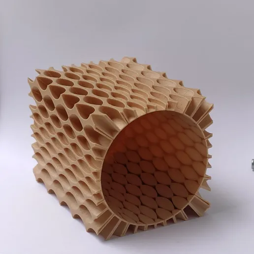 Ống cắm bút thiết kế họa tiết hữu cơ in 3D đẹp mắt - Image 3