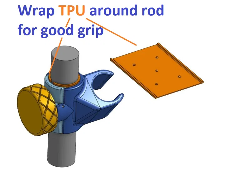 Giá đỡ vòi sen (Shower head holder) - Image 4