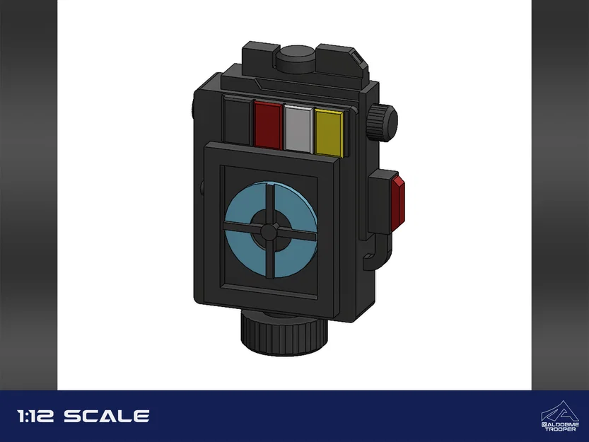 Datapad Tech 1:12 cho mô hình Star Wars Black Series 6 inch - Image 1