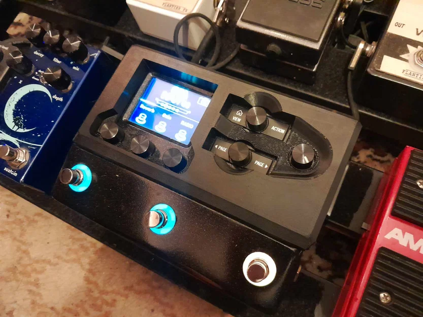 Khung bảo vệ nút bấm và núm xoay cho Line 6 HX Stomp - Image 1