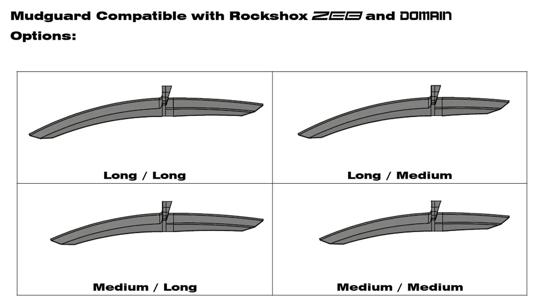 Chắn bùn cho phuộc Rockshox Zeb và Domain - Image 5