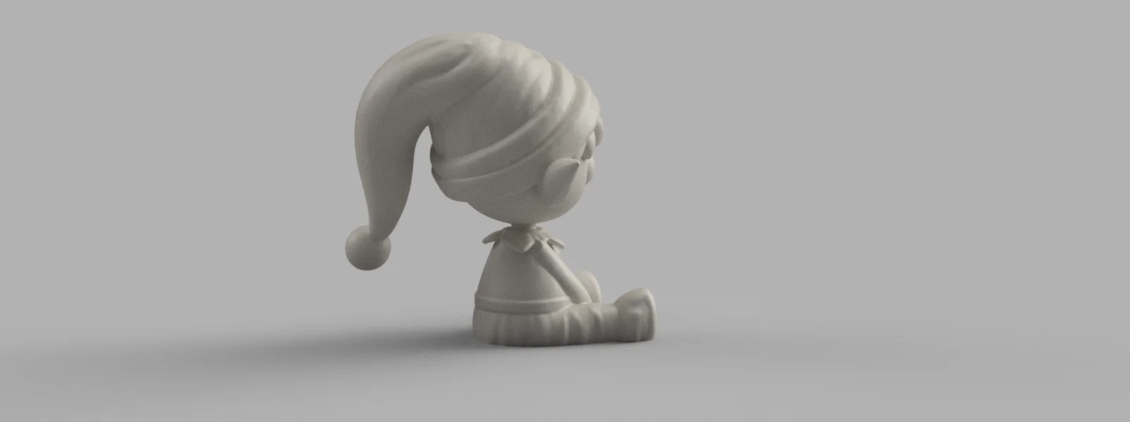 Chú Yêu Tinh Giáng Sinh Tối Giản Đáng Yêu – Tuyệt Phẩm In 3D Cho Mùa Lễ Hội! - Image 2