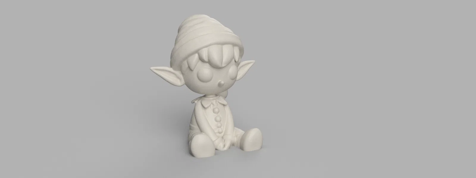 Chú Yêu Tinh Giáng Sinh Tối Giản Đáng Yêu – Tuyệt Phẩm In 3D Cho Mùa Lễ Hội! - Image 3