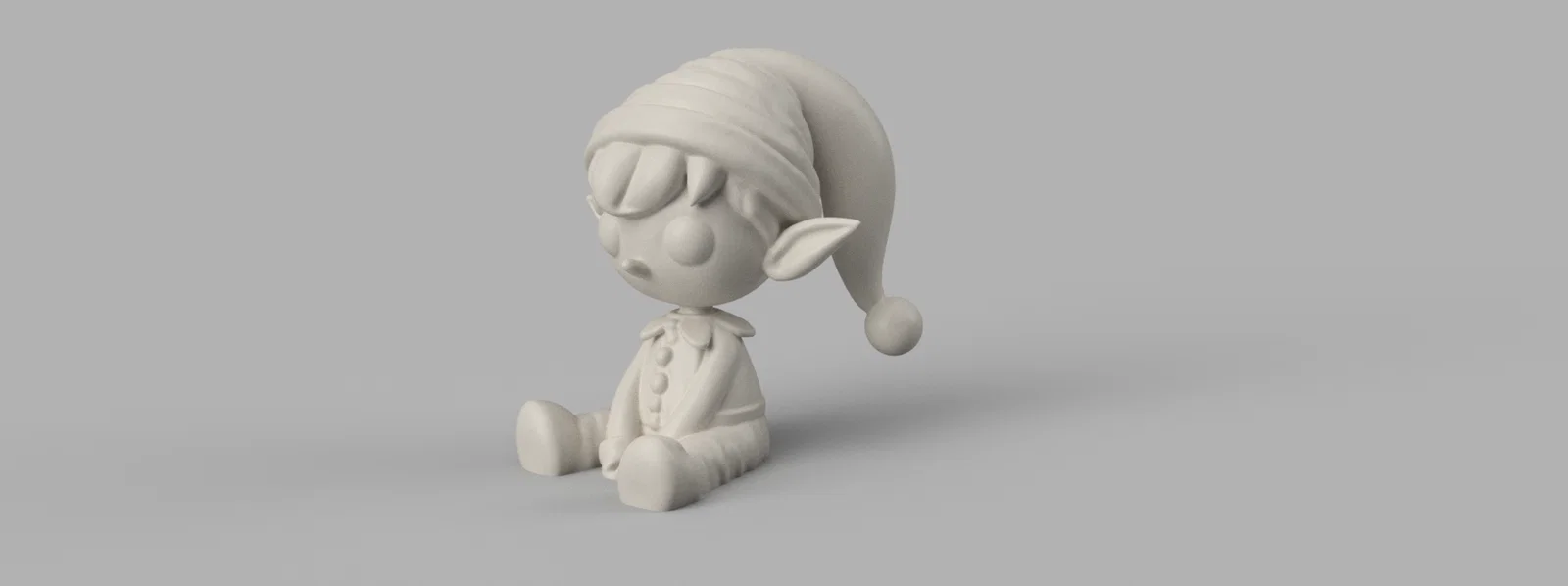 Chú Yêu Tinh Giáng Sinh Tối Giản Đáng Yêu – Tuyệt Phẩm In 3D Cho Mùa Lễ Hội! - Image 4