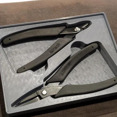 Khay đựng kìm 5 inch hệ Gridfinity (Doyle Flush Cutter & Pliers)