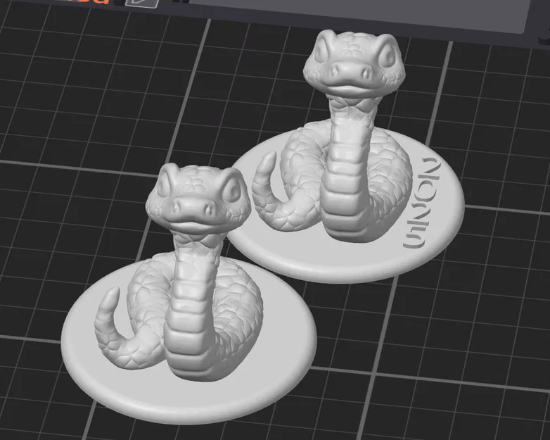 Mô hình 3D Rắn Gỗ năm 2025 - Image 1