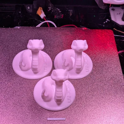 Mô hình 3D Rắn Gỗ năm 2025