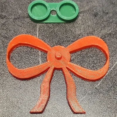 Nơ trang trí cho vòng nguyệt quế Lego