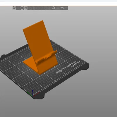 Giá đỡ điện thoại 3D để bàn - Thiết kế đơn giản, chắc chắn