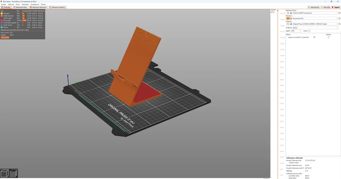 Giá đỡ điện thoại 3D để bàn - Thiết kế đơn giản, chắc chắn - Image 5