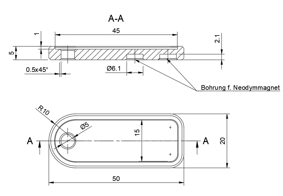 Móc khóa in nhanh kèm tùy chọn nam châm - Image 2