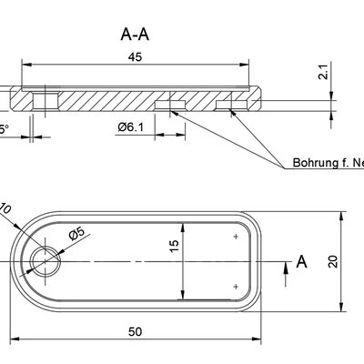 Móc khóa in nhanh kèm tùy chọn nam châm