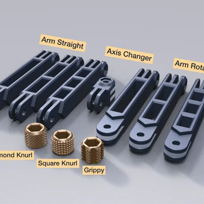 Hệ thống cánh tay gắn lắp dạng module tùy chỉnh (Modular Mounting System Arms)