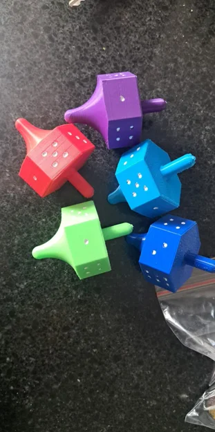 Xúc xắc con quay (Spinning top Dice) - Image 1