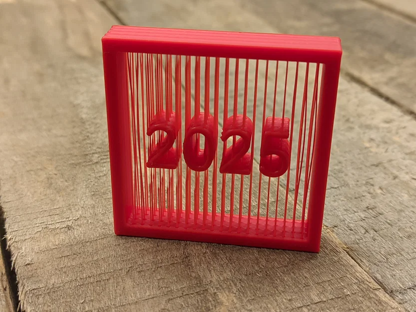 Mô hình trang trí năm mới 2025 in 3D độc đáo - Image 1