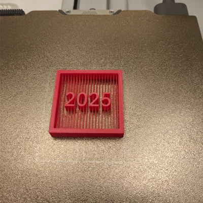 Mô hình trang trí năm mới 2025 in 3D độc đáo
